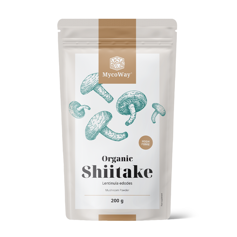 BIO Shiitake in Pulverform.