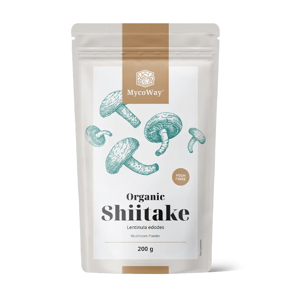 BIO Shiitake in Pulverform.